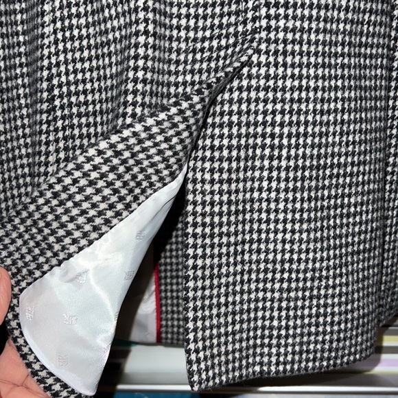 BR wool houndstooth coat - Picture 9 of 10